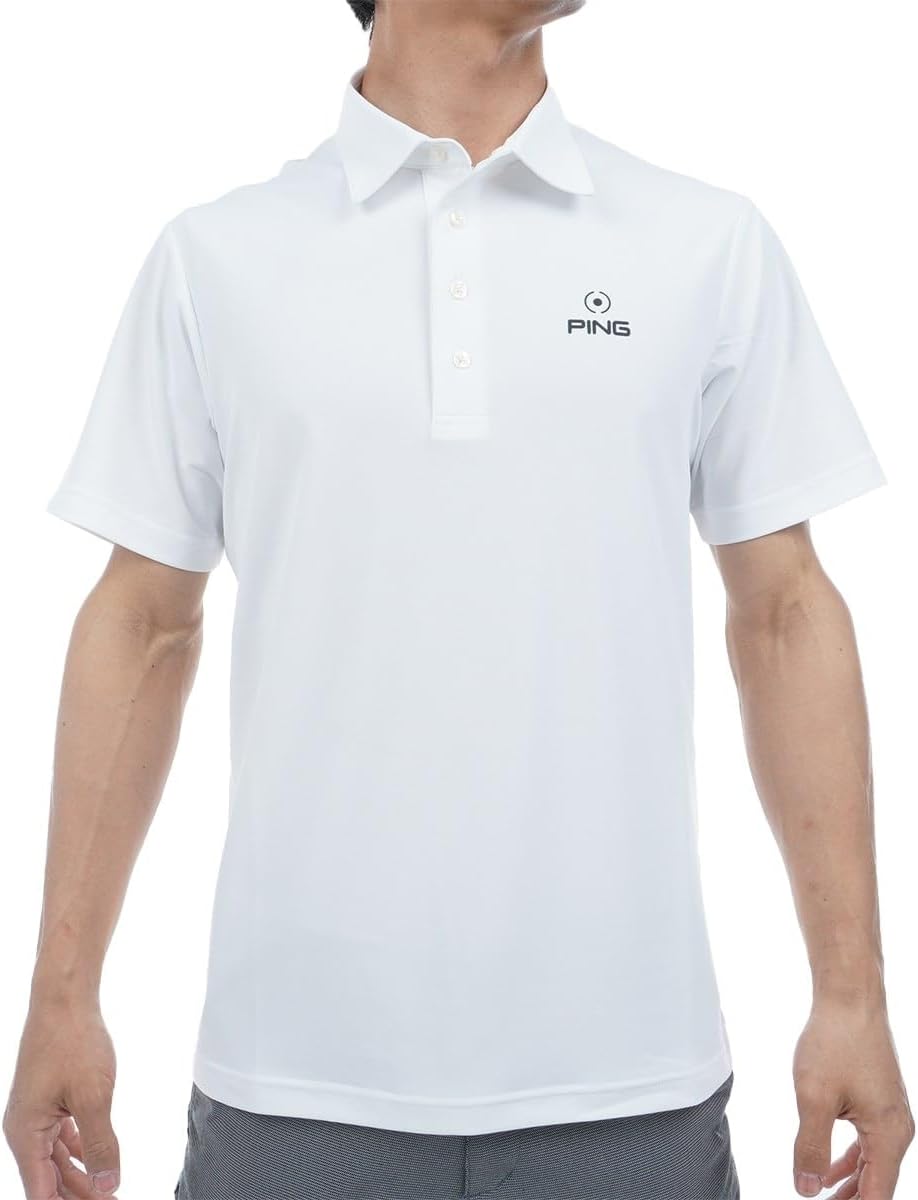 Мужская рубашка-поло Ping с коротким рукавом (логотип One-Point Brand) / Для гольфа / 621-5160107, белый
Мужская рубашка-поло Ping с коротким рукавом (логотип One-Point Brand) / Для гольфа / 621-5160107, белый