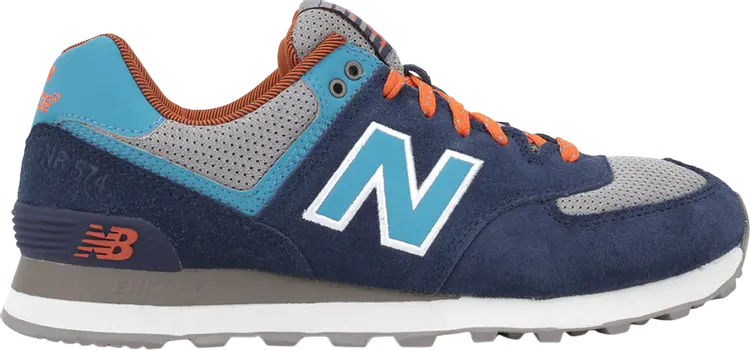Лимитированные кроссовки New Balance 574 'Out East', синий
Лимитированные кроссовки New Balance 574 'Out East', синий