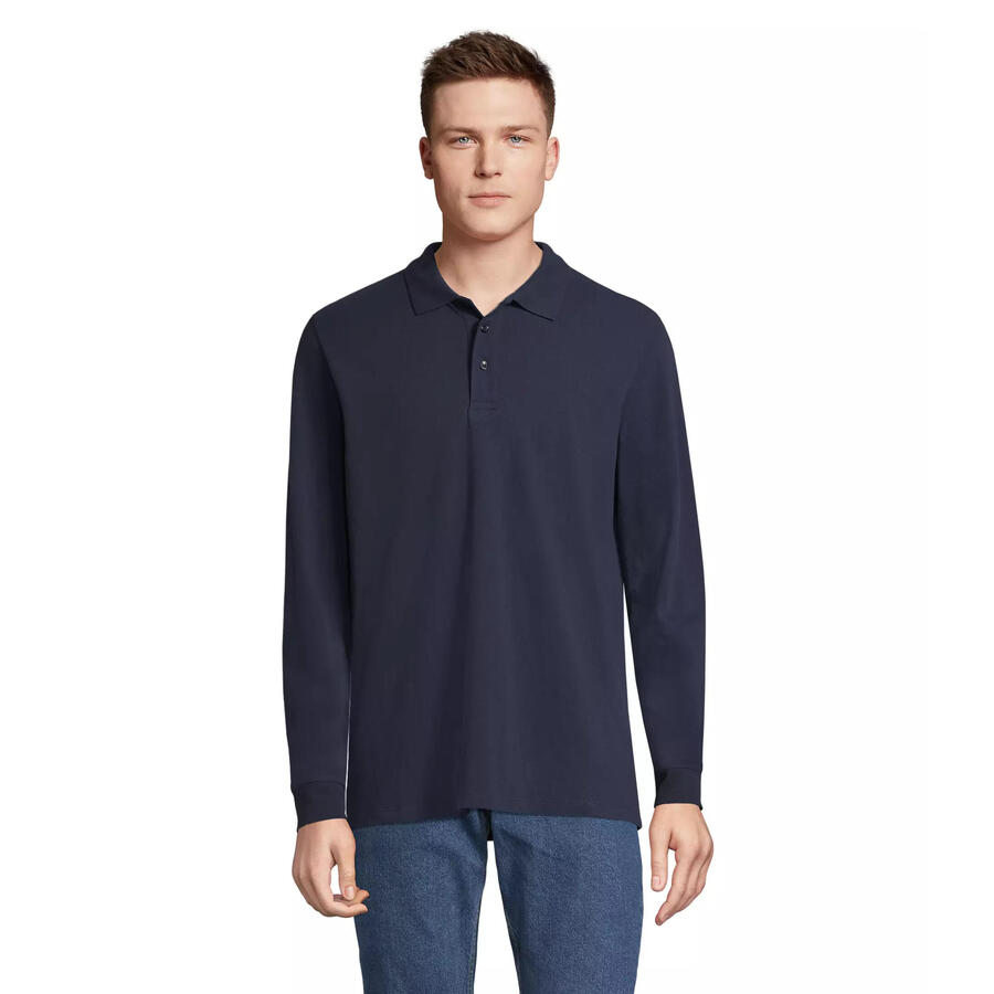 Рубашка-поло с длинным рукавом Sol's Prime
Рубашка-поло с длинным рукавом Sol's Prime