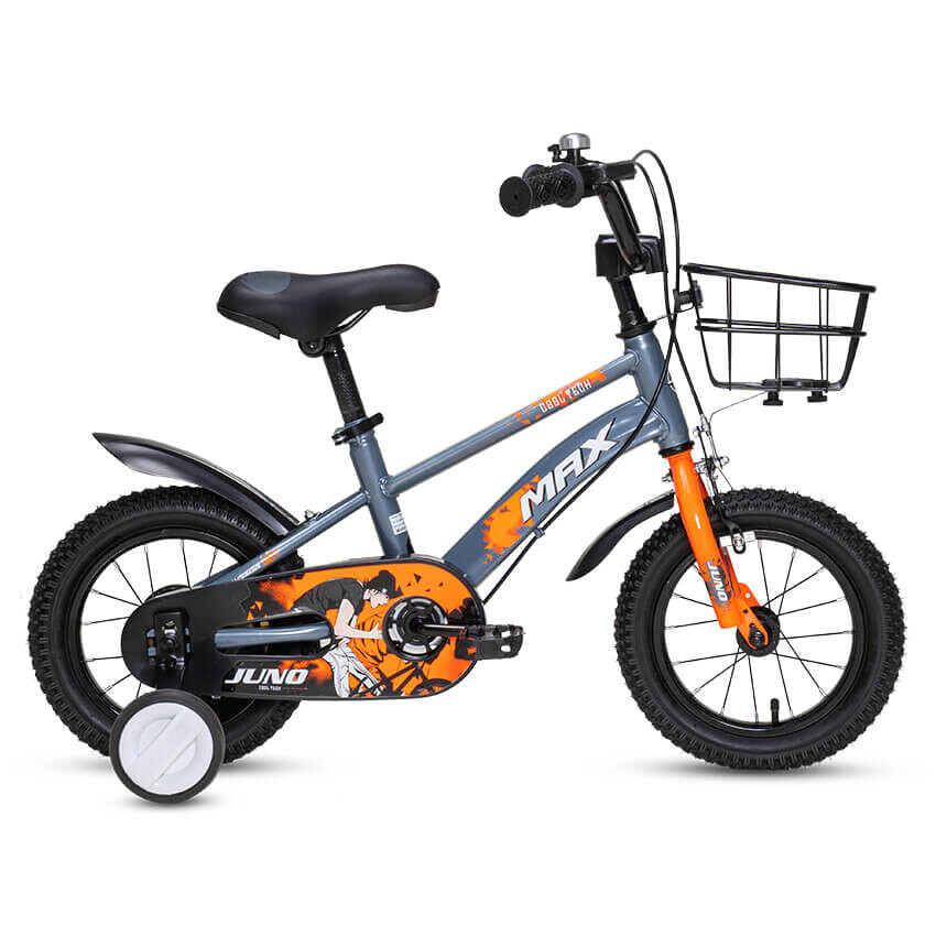 Велосипед детский MAX BIKE Juno 1 12", серый/оранжевый
Велосипед детский MAX BIKE Juno 1 12", серый/оранжевый