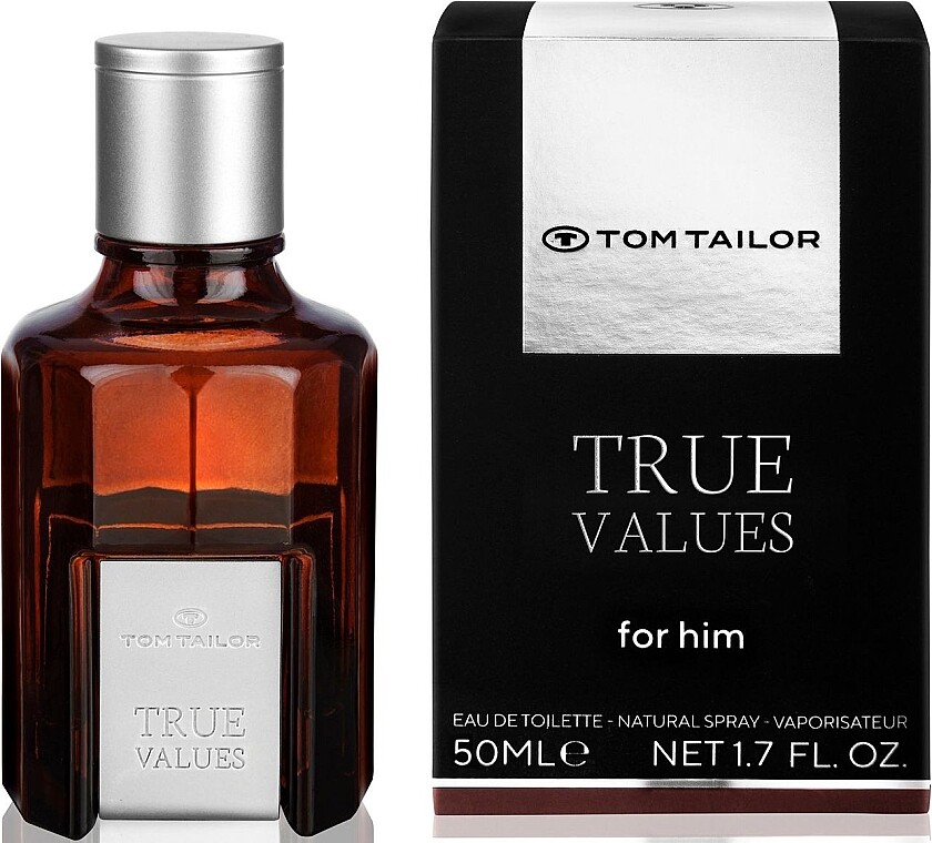 Туалетная вода Tom Tailor True Values for Him 
Туалетная вода Tom Tailor True Values for Him