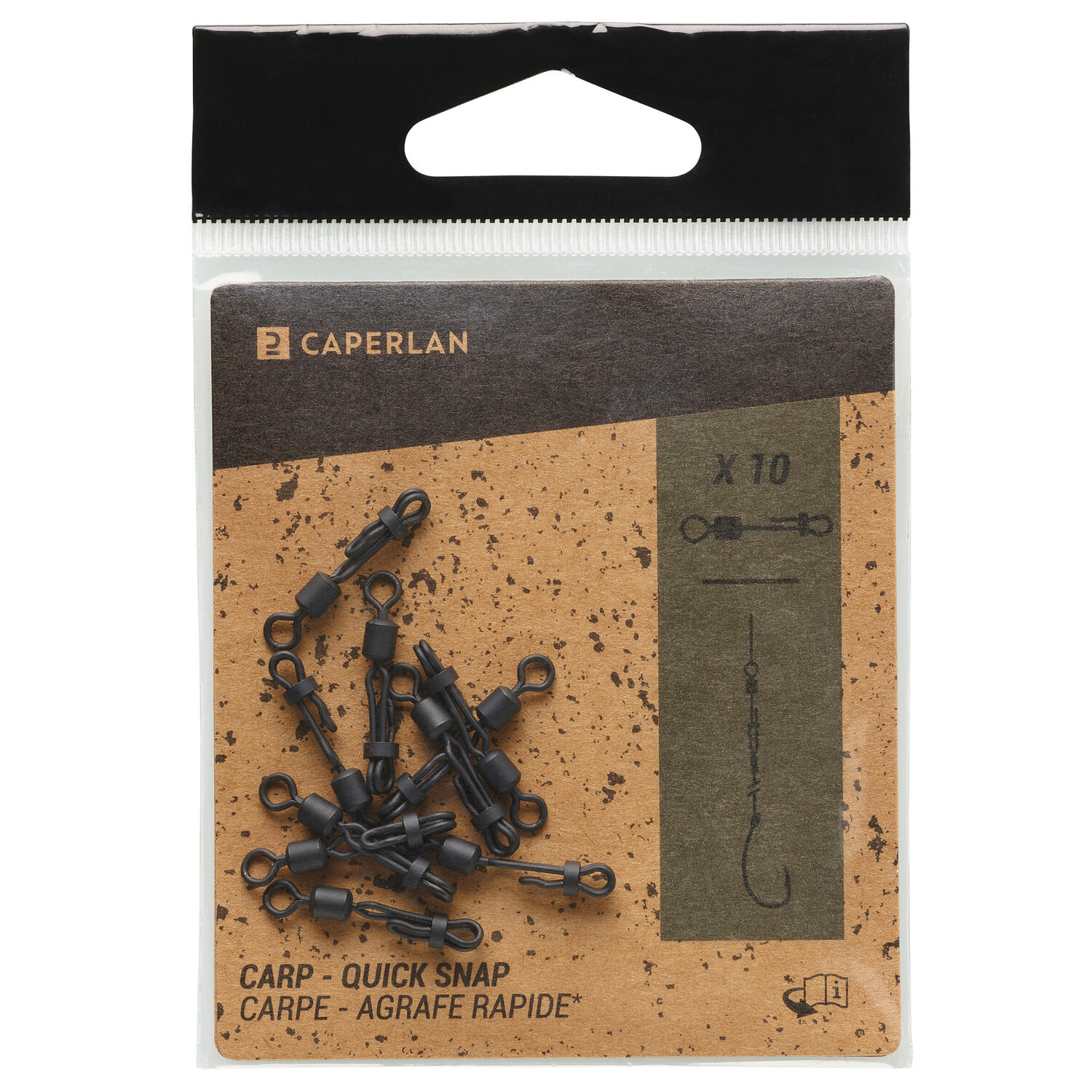 Вертлюг Quick Swivel Snap для ловли карпа 10 шт. CAPERLAN
Вертлюг Quick Swivel Snap для ловли карпа 10 шт. CAPERLAN