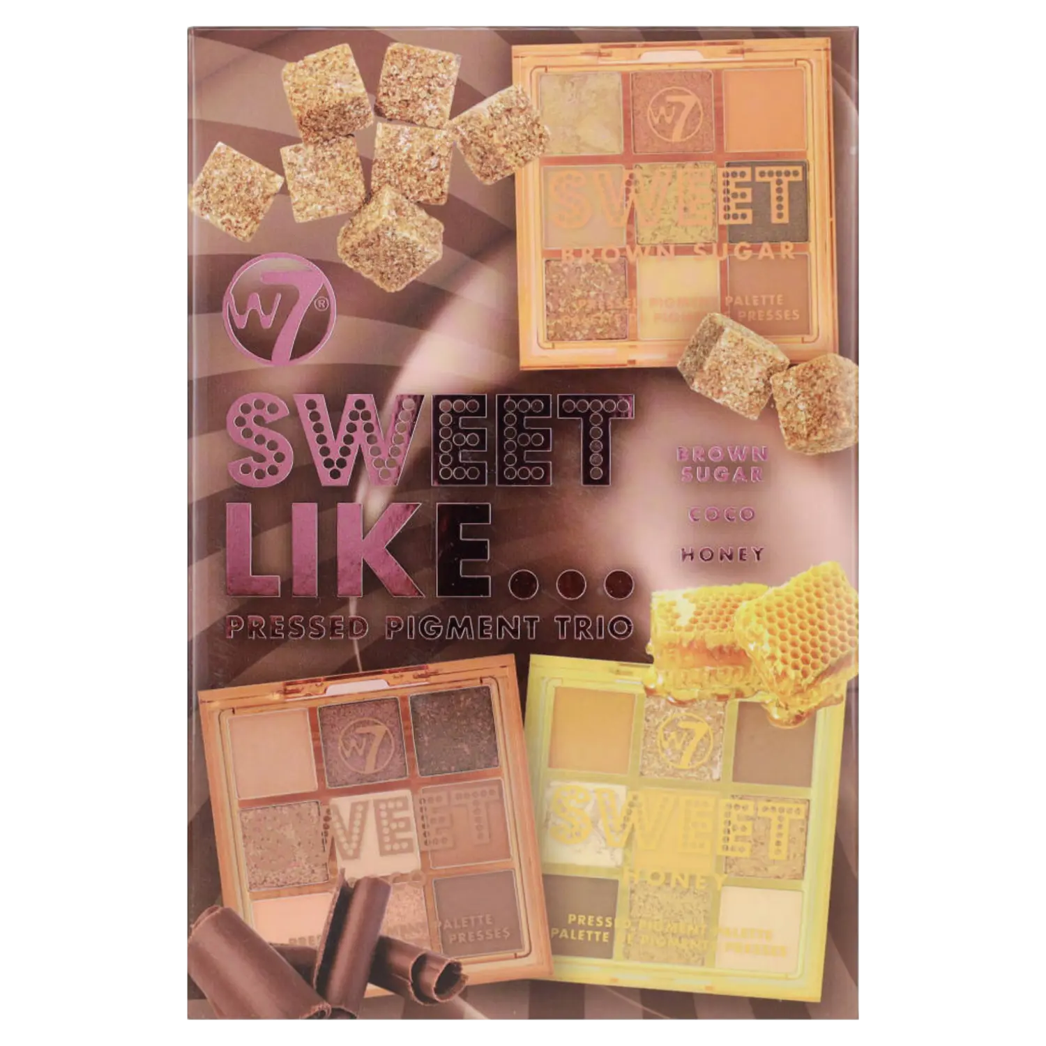 W7 Sweet Like… набор палеток теней, 3 шт/1 упаковка
W7 Sweet Like… набор палеток теней, 3 шт/1 упаковка
