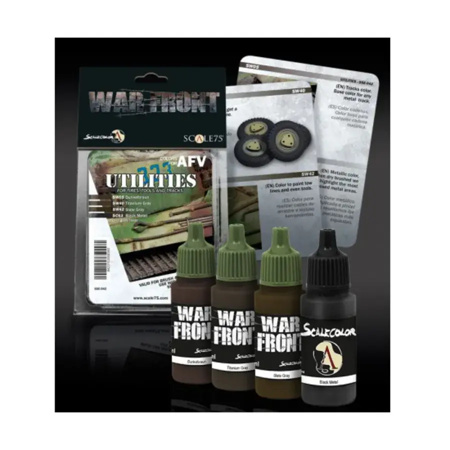 Утилиты – Цвета для ББМ, Warfront - Accessories (1:35)
Утилиты – Цвета для ББМ, Warfront - Accessories (1:35)