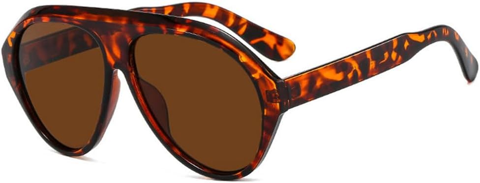 Ретро-солнцезащитные очки большого размера для женщин, модные градиентные очки с защитой от УФ-излучения UV400 для мужчин. Модные солнцезащитные очки HHZZYVY, Leopard Tea
Ретро-солнцезащитные очки большого размера для женщин, модные градиентные очки с защитой от УФ-излучения UV400 для мужчин. Модные солнцезащитные очки HHZZYVY, Leopard Tea