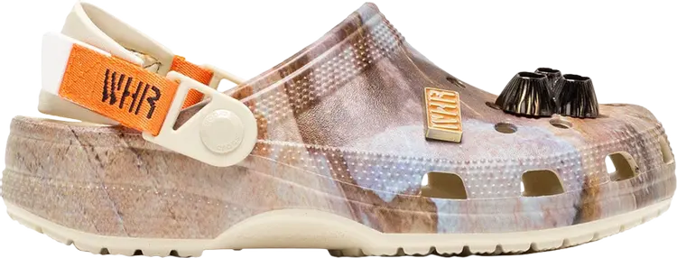 Кроссовки Western Hydrodynamic Research x Classic Clog Southern California Coastlines, коричневый
Кроссовки Western Hydrodynamic Research x Classic Clog Southern California Coastlines, коричневый