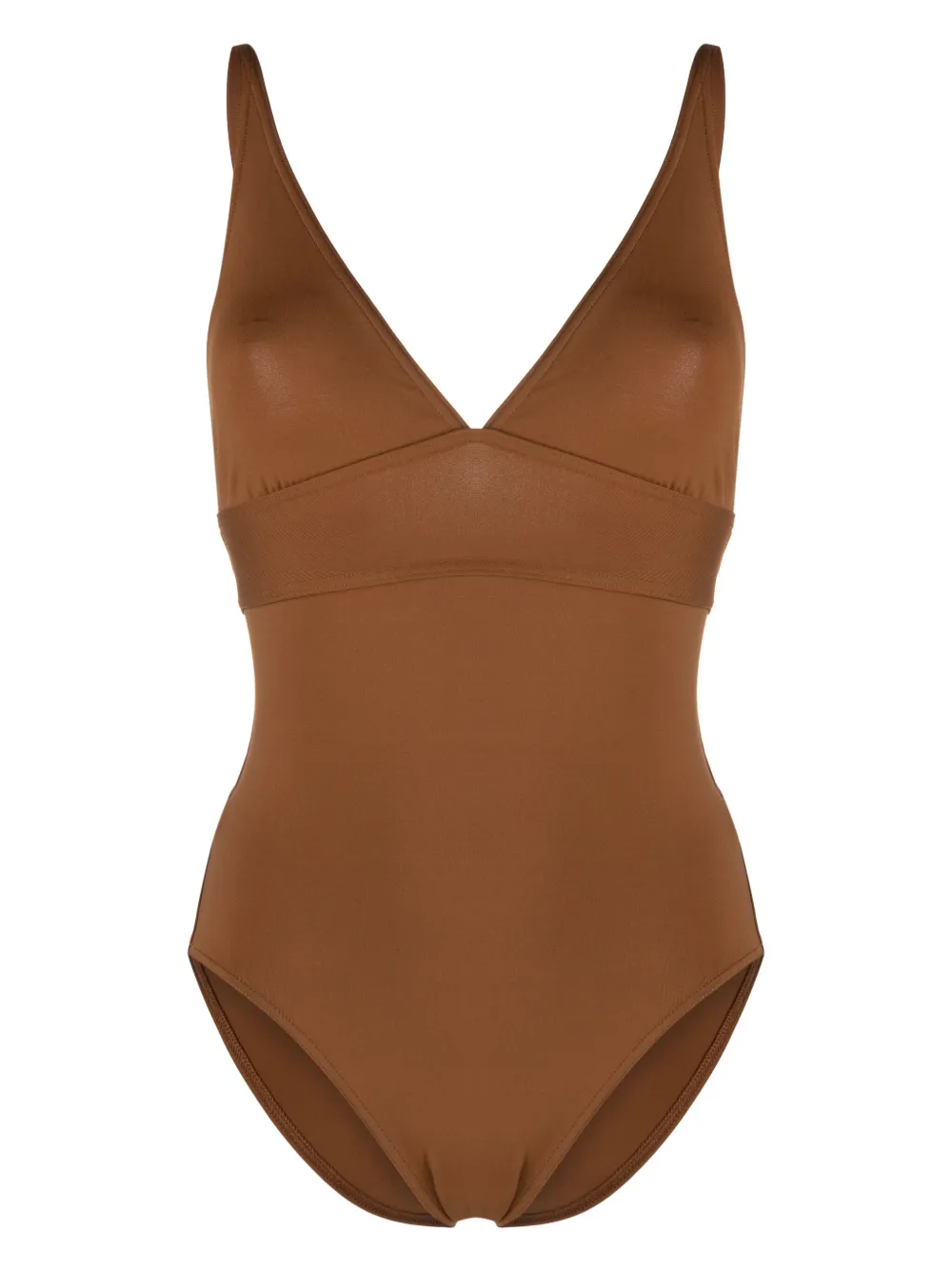 Купальник Larcin с V-образным вырезом ERES, коричневый
Купальник Larcin с V-образным вырезом ERES, коричневый