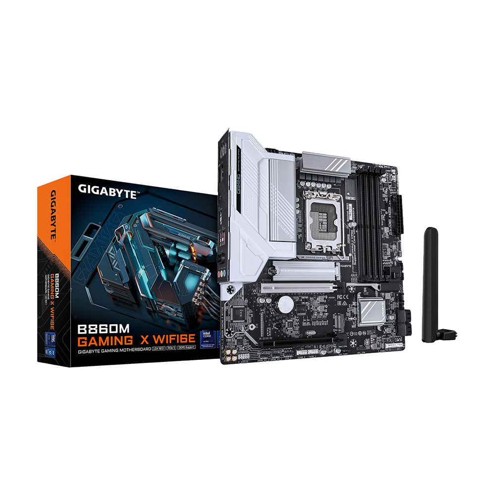 Материнская плата Gigabyte B860M Gaming X WIFI6E, LGA1851, DDR5, Wi-Fi
Материнская плата Gigabyte B860M Gaming X WIFI6E, LGA1851, DDR5, Wi-Fi