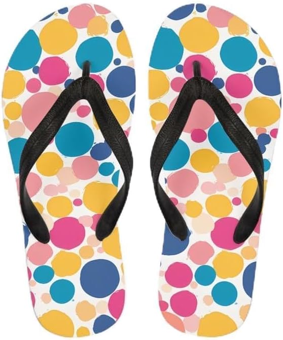 Сандалии-вьетнамки Semiouray с черепом для женщин, готические с бабочкой, классические шлепанцы для пляжа, удобные мужские сандалии-вьетнамки, Colorful Round Pattern
Сандалии-вьетнамки Semiouray с черепом для женщин, готические с бабочкой, классические шлепанцы для пляжа, удобные мужские сандалии-вьетнамки, Colorful Round Pattern