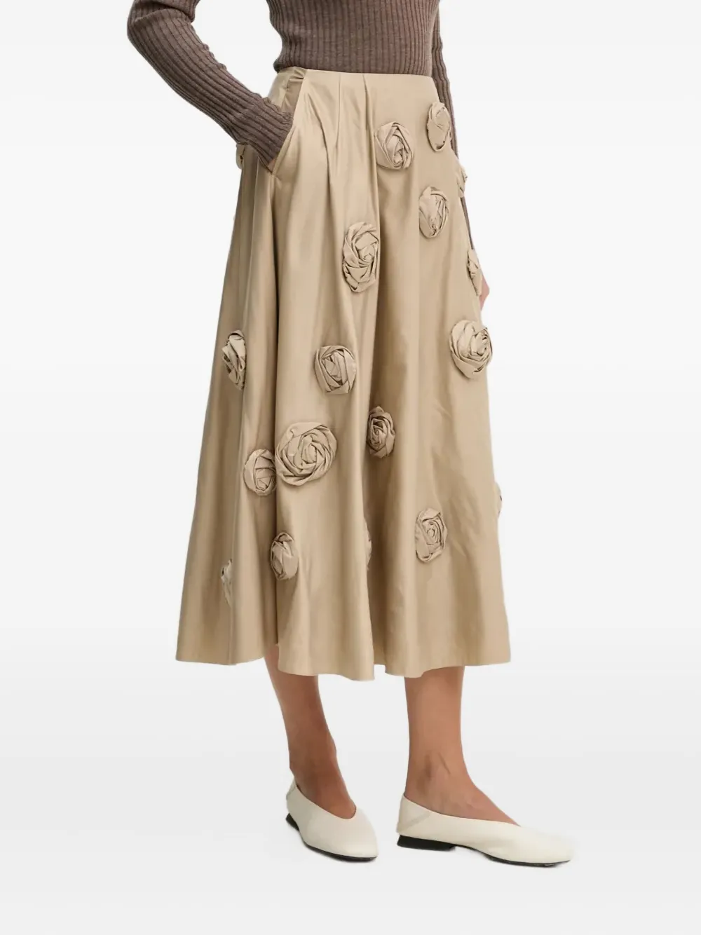 Юбка миди William Blooming с аппликацией Herskind, кремовый
Юбка миди William Blooming с аппликацией Herskind, кремовый