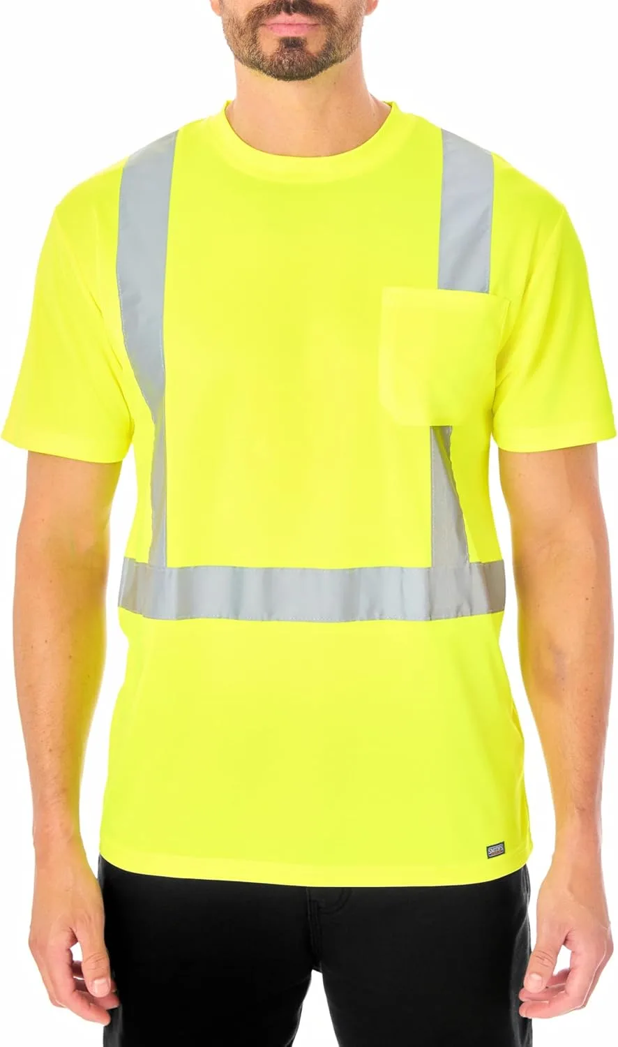 Smith's Workwear мужская футболка с коротким рукавом, светоотражающая
Smith's Workwear мужская футболка с коротким рукавом, светоотражающая