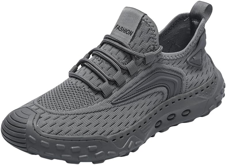 Мужские стильные беговые кроссовки черного и серого цвета - верх из дышащей ткани, удобная шнуровка, идеально подходят для повседневной и спортивной одежды, повседневные спортивные стильные кроссовки Hhhchpm
Мужские стильные беговые кроссовки черного и серого цвета - верх из дышащей ткани, удобная шнуровка, идеально подходят для повседневной и спортивной одежды, повседневные спортивные стильные кроссовки Hhhchpm