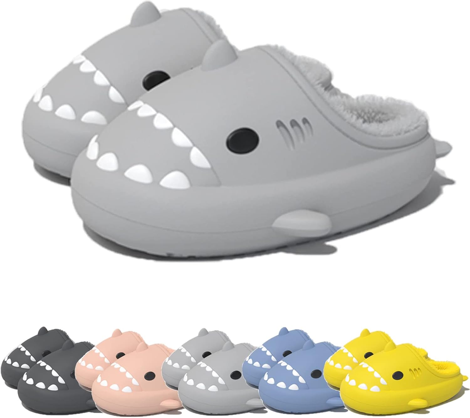Унисекс зимние тапочки «Облако Акула» для взрослых, мультяшные пушистые тапочки, носить легко, с нескользящей подошвой, мягкие и удобные, домашние хлопковые шлепанцы для использования внутри и снаружи Proptmina, серый
Унисекс зимние тапочки «Облако Акула» для взрослых, мультяшные пушистые тапочки, носить легко, с нескользящей подошвой, мягкие и удобные, домашние хлопковые шлепанцы для использования внутри и снаружи Proptmina, серый