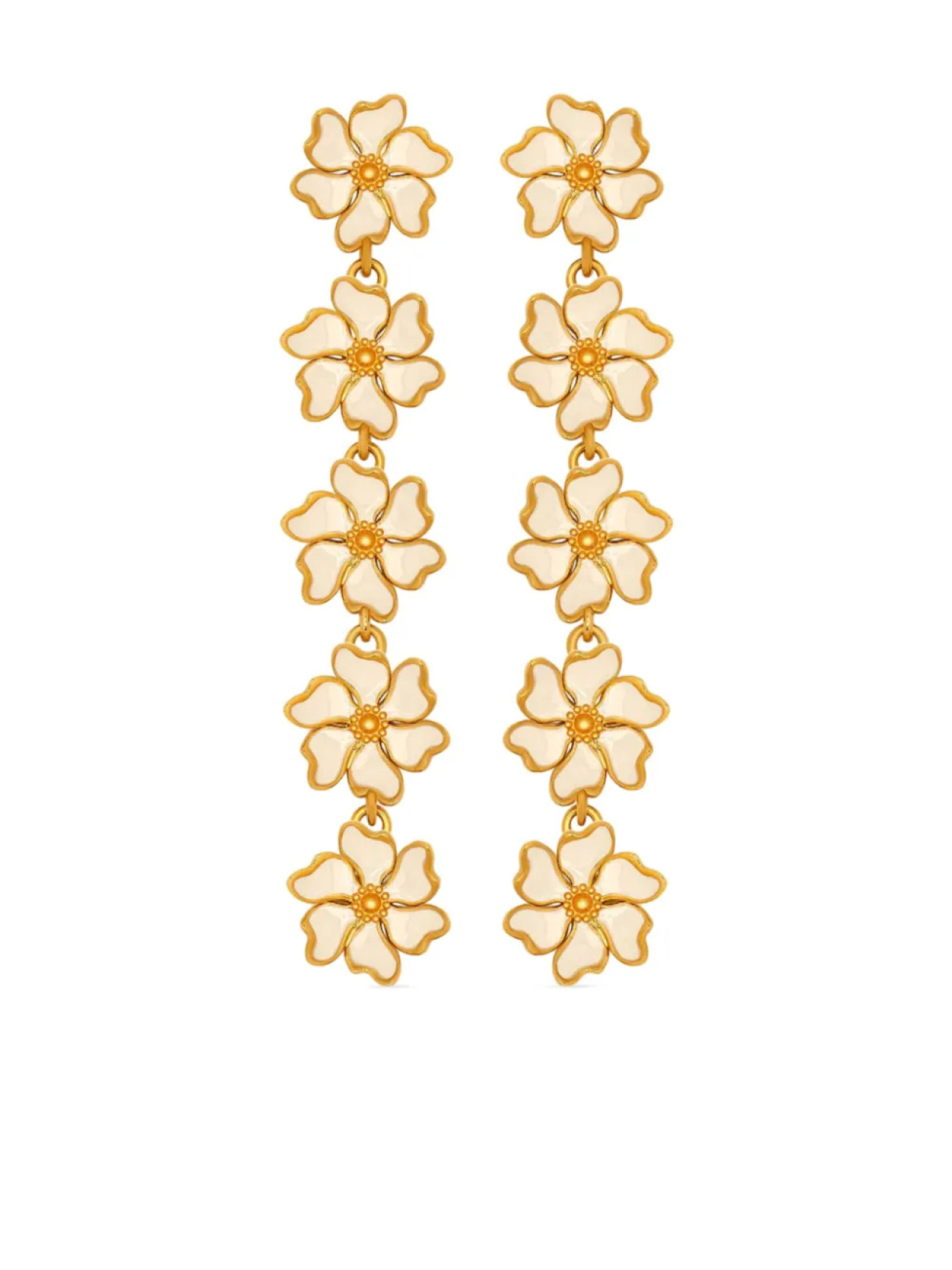 Oscar de la Renta серьги с цветочным декором, золотой
Oscar de la Renta серьги с цветочным декором, золотой