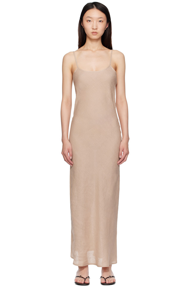 Dydine платье макси Baserange, коричневый
Dydine платье макси Baserange, коричневый