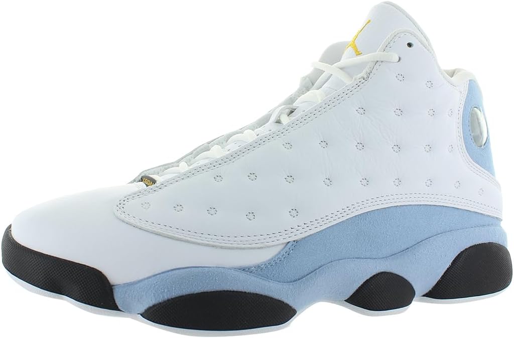 Мужские кроссовки Nike Air Jordan 13 Retro, White/Yellow Ochre/Blue Grey
Мужские кроссовки Nike Air Jordan 13 Retro, White/Yellow Ochre/Blue Grey