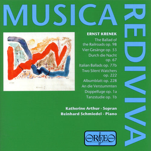 CD диск Krenek / Arthur, Katherine / Schmiedel, Reinhard: Ballad of Railroads Op 98 / Four Songs Op 53
CD диск Krenek / Arthur, Katherine / Schmiedel, Reinhard: Ballad of Railroads Op 98 / Four Songs Op 53