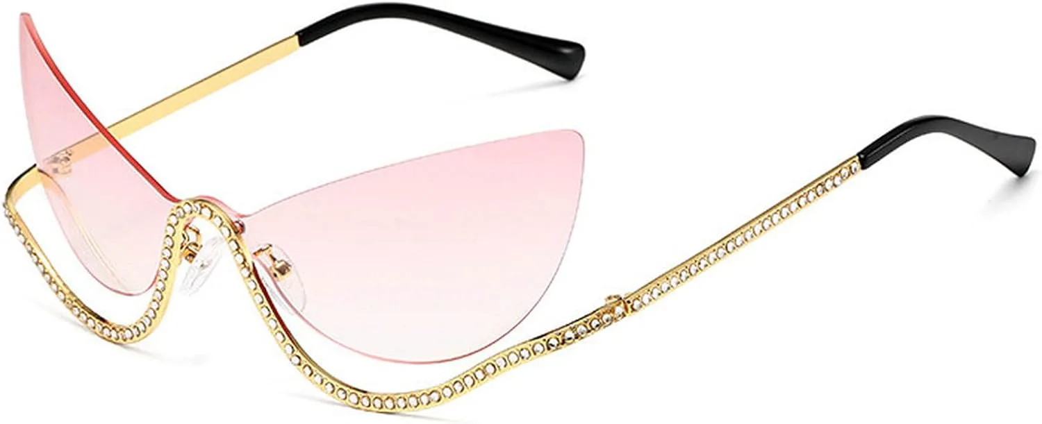 Ретро-солнцезащитные очки со стразами для женщин в стиле 90-х, блестящие очки «кошачий глаз», модные женские солнцезащитные очки с бриллиантами mincl, C2
Ретро-солнцезащитные очки со стразами для женщин в стиле 90-х, блестящие очки «кошачий глаз», модные женские солнцезащитные очки с бриллиантами mincl, C2