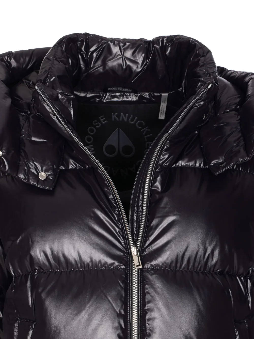Утепленная куртка со съемным капюшоном Moose Knuckles, черный
Утепленная куртка со съемным капюшоном Moose Knuckles, черный