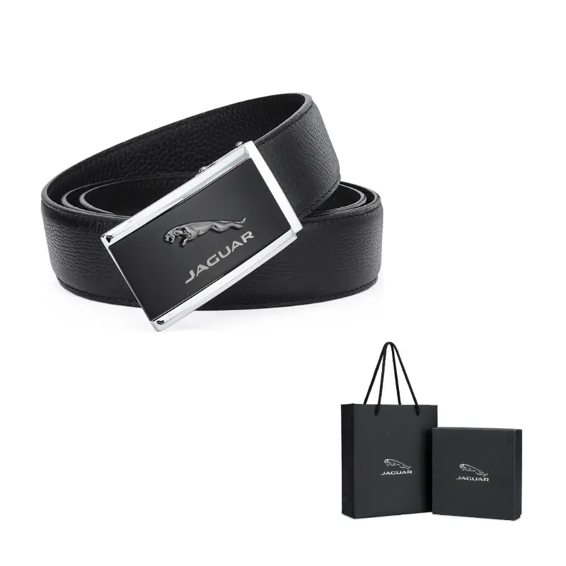 JAGUAR Кожаный ремень мужской, Black
JAGUAR Кожаный ремень мужской, Black