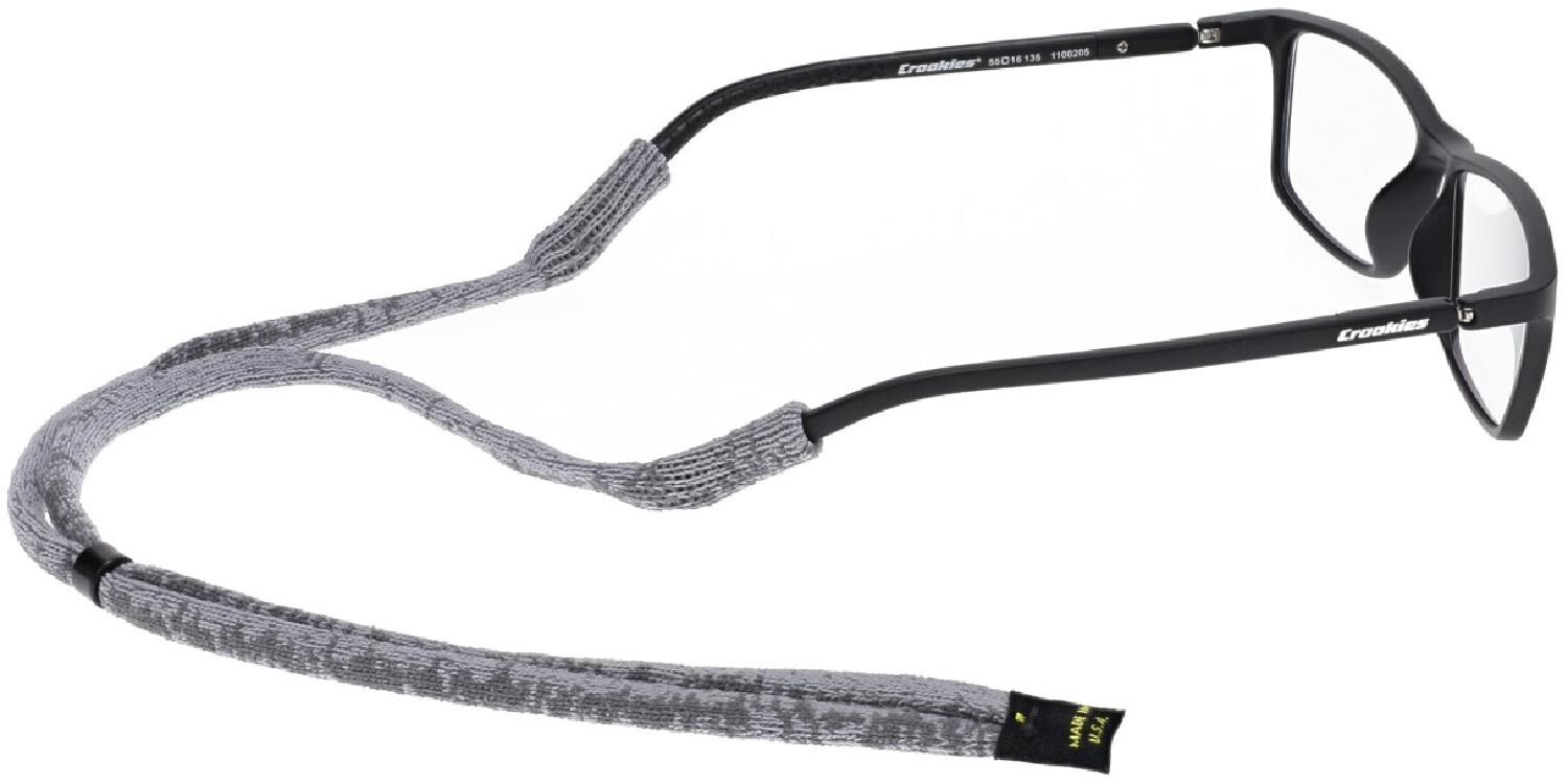 Фиксатор для очков Micro Suiters Croakies, черный 
Фиксатор для очков Micro Suiters Croakies, черный