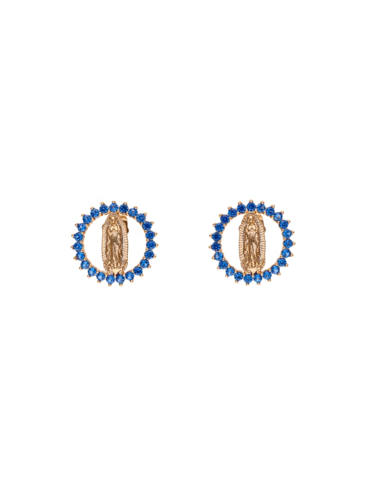 Faina Женские серьги из розового золота темно-синего цвета
Faina Женские серьги из розового золота темно-синего цвета