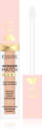 Осветляющий консилер spf 25 Eveline Cosmetics Wonder Match Lumi, 20 Nude 6,8 ml
Осветляющий консилер spf 25 Eveline Cosmetics Wonder Match Lumi, 20 Nude 6,8 ml