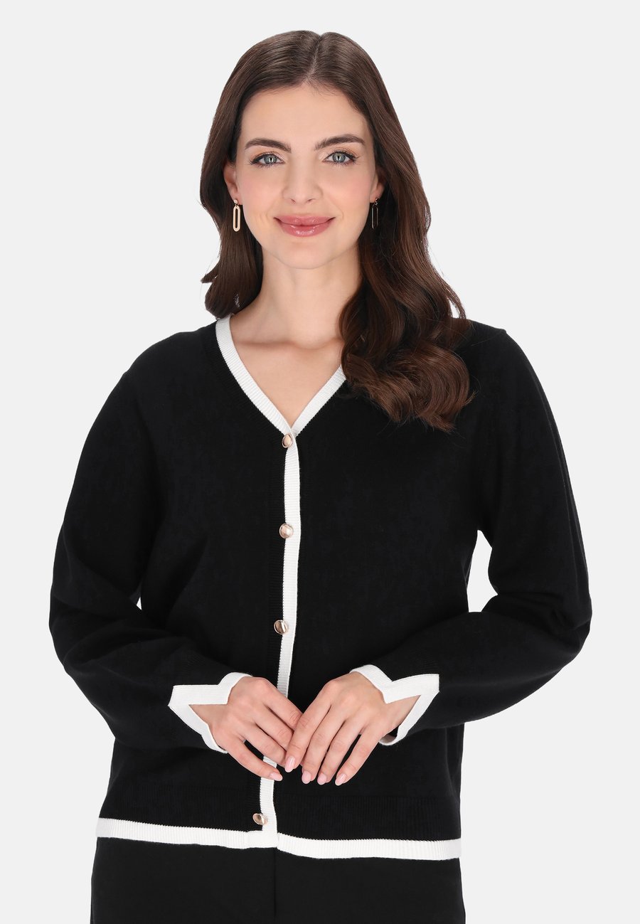 Кардиган usha Cardigan, Black Offwhite/Black
Кардиган usha Cardigan, Black Offwhite/Black