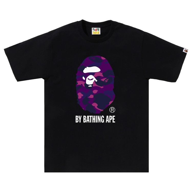 Футболка BAPE Color Camo By Bathing Ape Tee, Black/Purple 
Футболка BAPE Color Camo By Bathing Ape Tee, Black/Purple