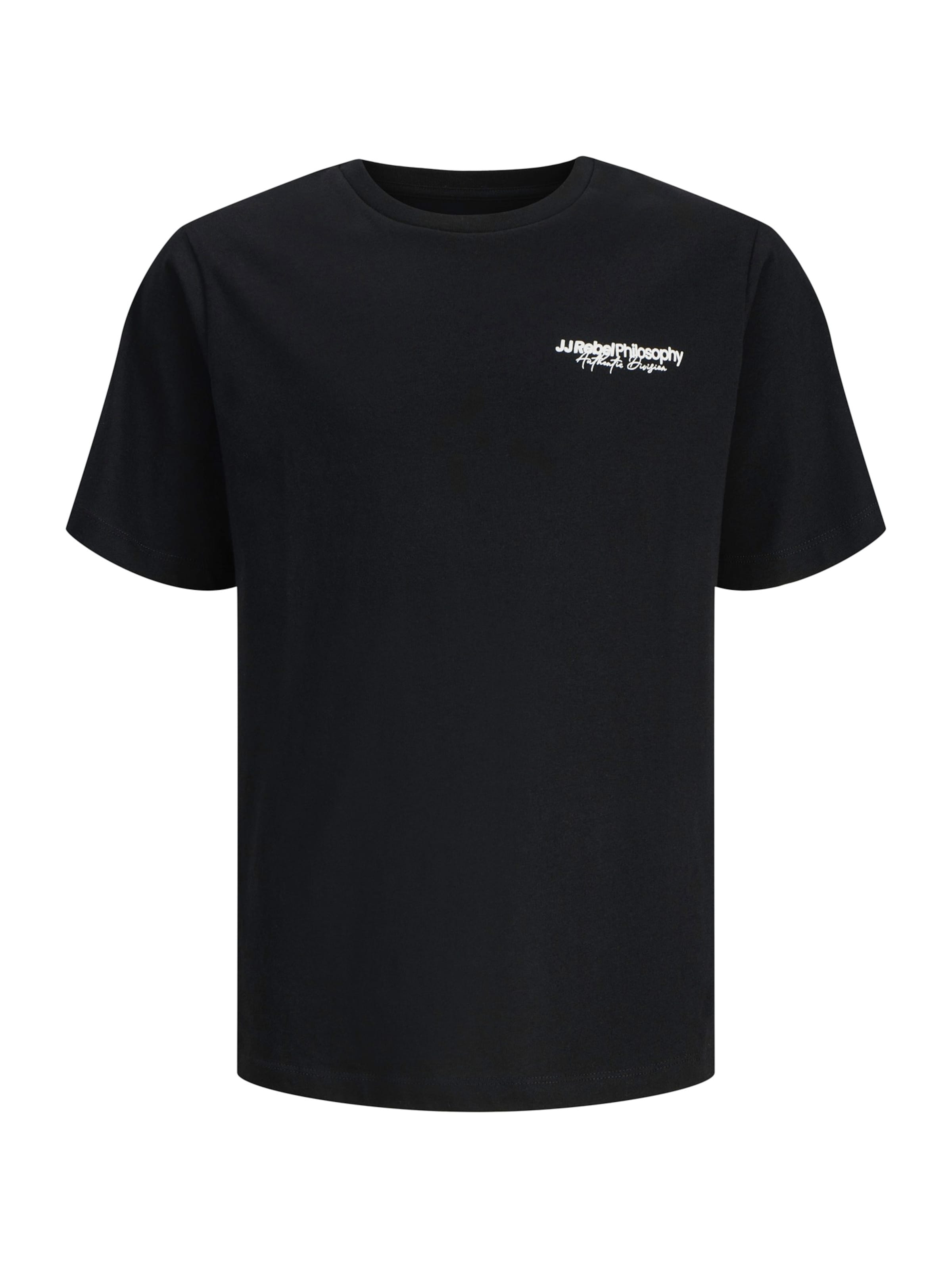 JJ Rebel Футболка 'JREBZACK' в черном цвете
JJ Rebel Футболка 'JREBZACK' в черном цвете