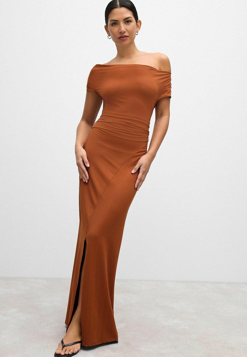 Платье OFF THE SHOULDER Next, коричневый
Платье OFF THE SHOULDER Next, коричневый
