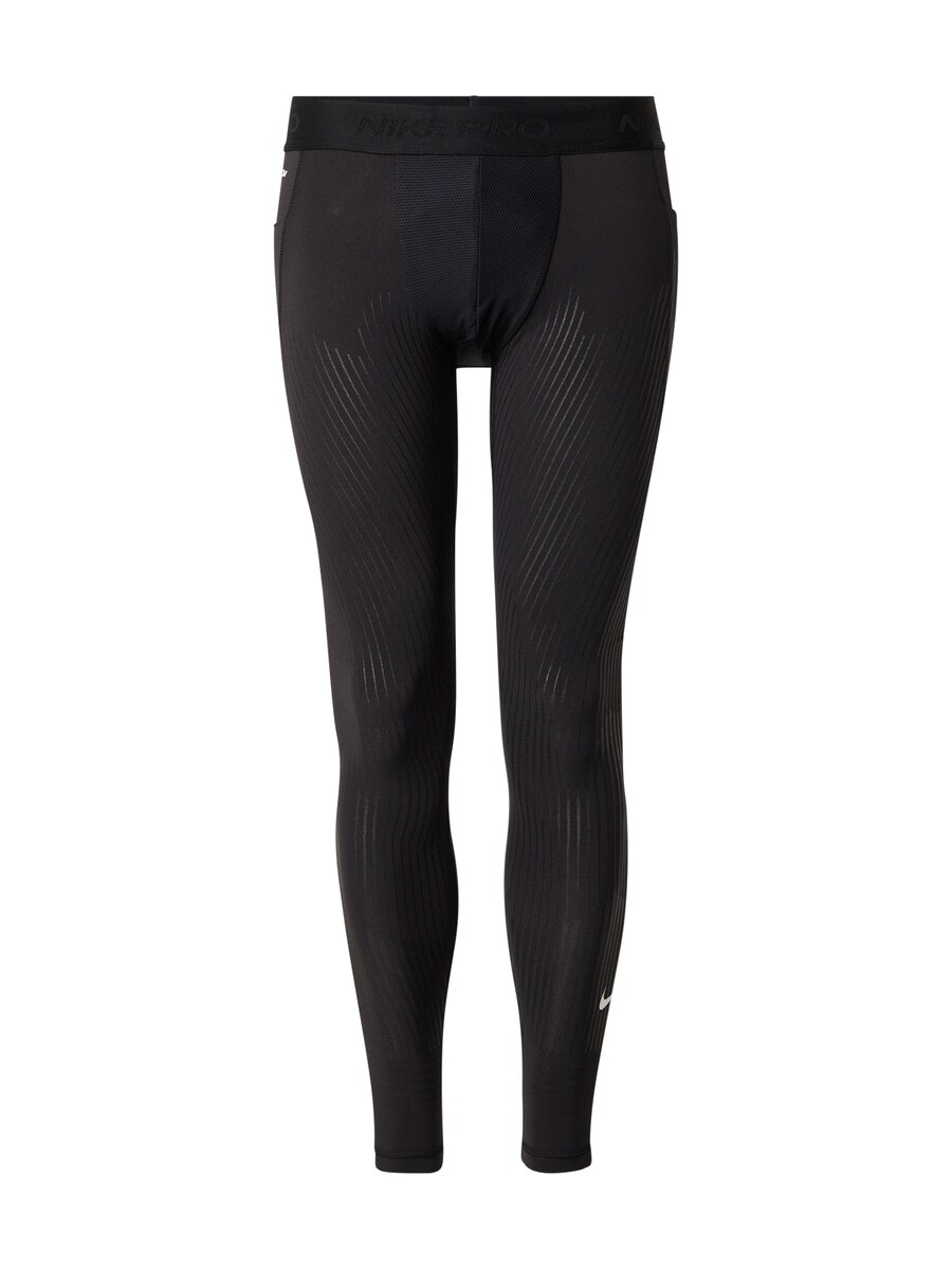 Длинные брюки NIKE Skinny Workout Pants Pro Recovery, черный 
Длинные брюки NIKE Skinny Workout Pants Pro Recovery, черный