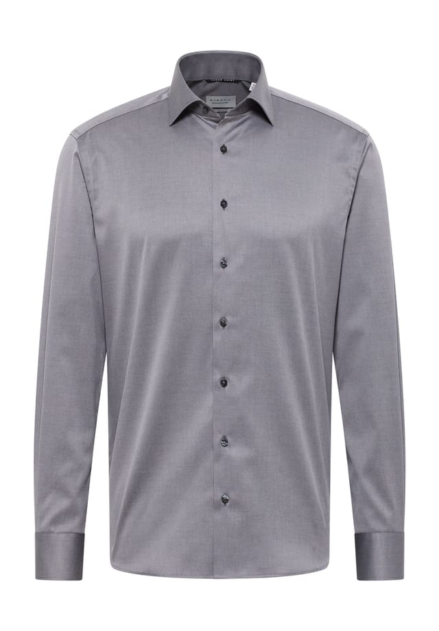 Футболка с обложкой современный крой Eterna, серый
Футболка с обложкой современный крой Eterna, серый