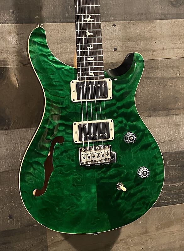 Электрогитара PRS CE24 Semi-Hollow Limited Ed Emerald Green
Электрогитара PRS CE24 Semi-Hollow Limited Ed Emerald Green