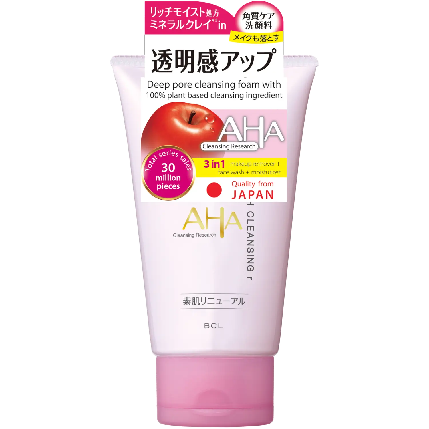 BCL AHA пенка для умывания лица, 120 г
BCL AHA пенка для умывания лица, 120 г