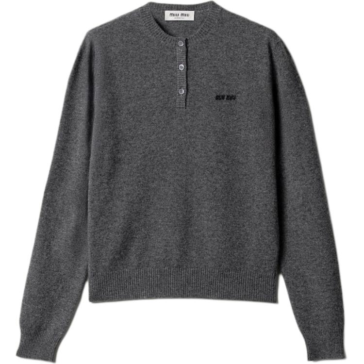 Осенняя коллекция FW25 кашемировый свитер женский MIU MIU, серый
Осенняя коллекция FW25 кашемировый свитер женский MIU MIU, серый