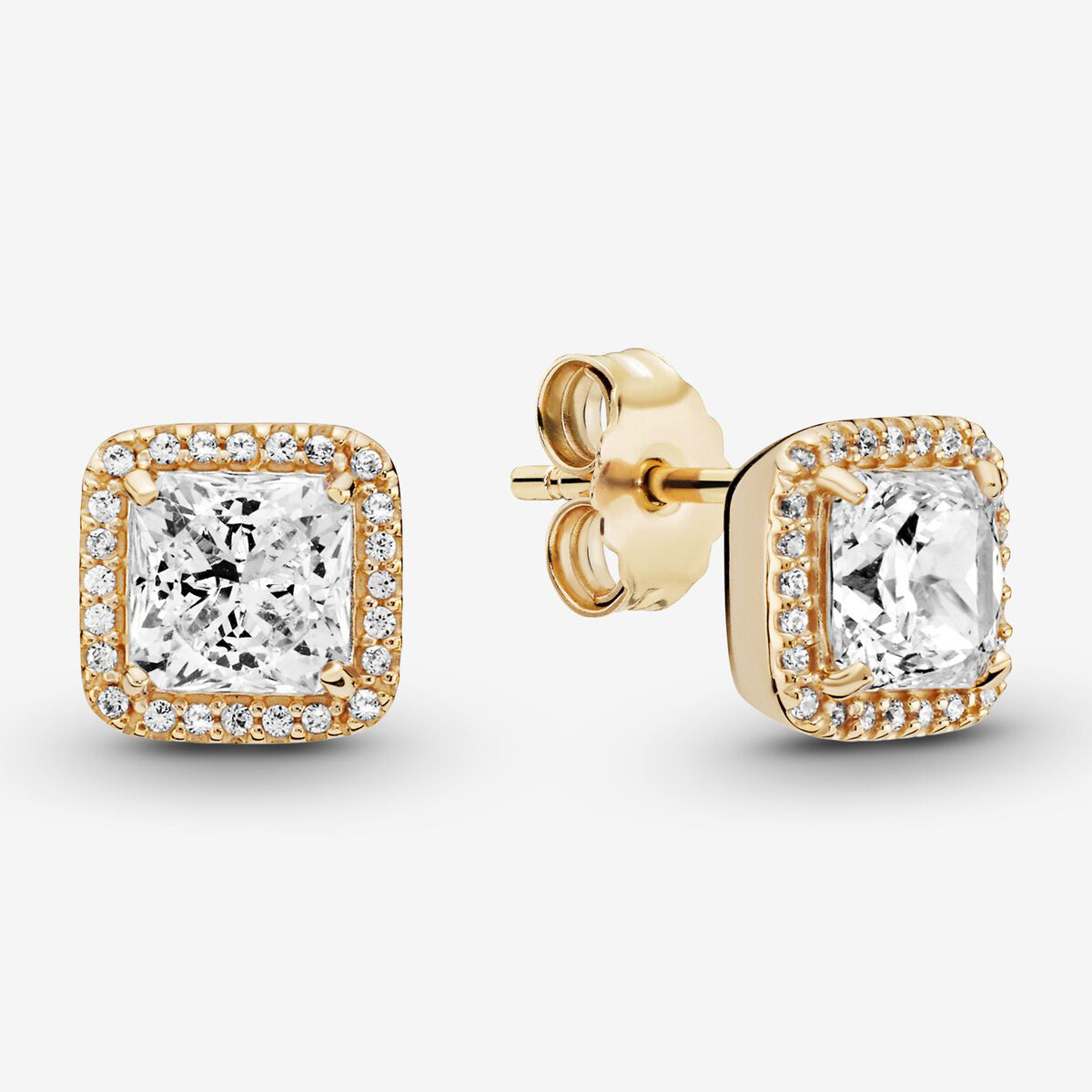 Серьги Pandora Square Sparkle Halo, золото
Серьги Pandora Square Sparkle Halo, золото