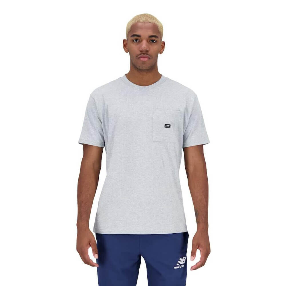 Футболка New Balance Men's Essentials Reimagined Cotton Jersey, серый
Футболка New Balance Men's Essentials Reimagined Cotton Jersey, серый