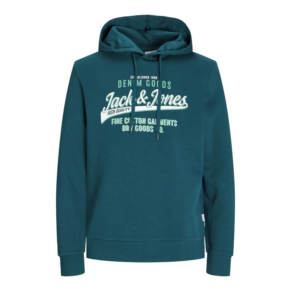 Худи Jack & Jones Logo 2 Col, зеленый 
Худи Jack & Jones Logo 2 Col, зеленый