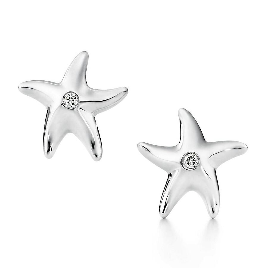 Серьги Tiffany & Co. Elsa Peretti Starfish, серебро
Серьги Tiffany & Co. Elsa Peretti Starfish, серебро