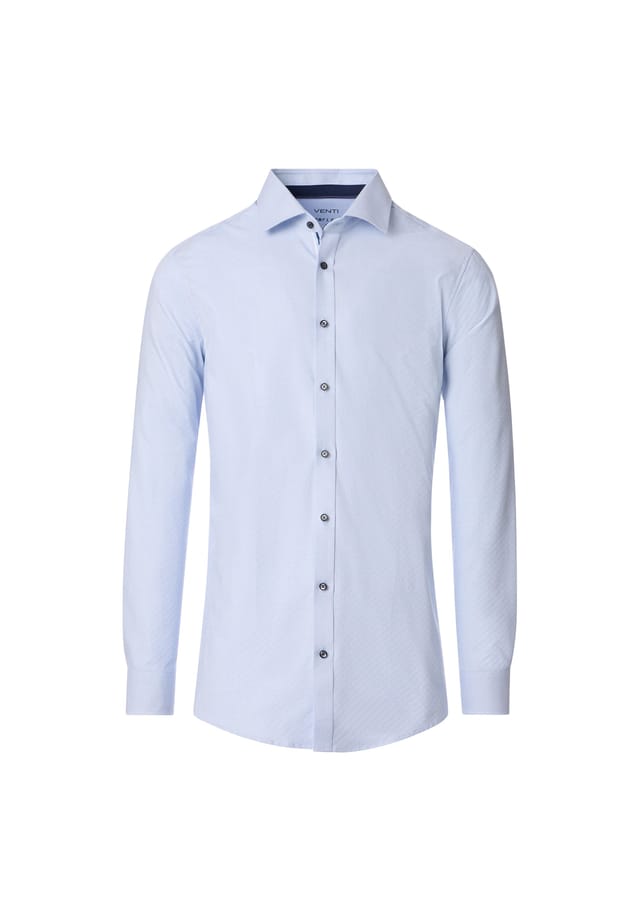 Деловая рубашка облегающая фигуру Venti, голубой
Деловая рубашка облегающая фигуру Venti, голубой