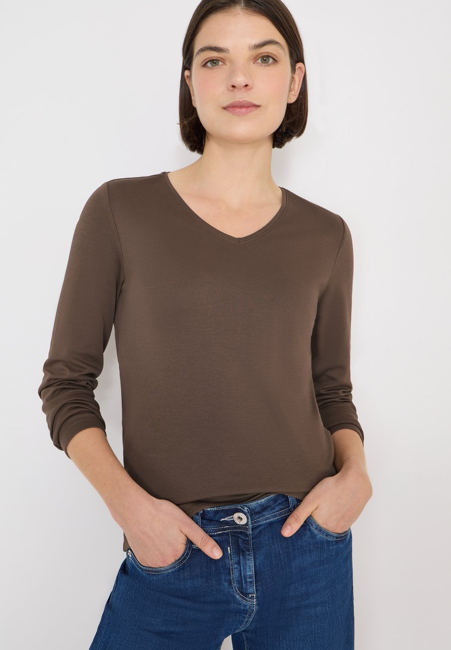 Топ Cecil V-NECK LANGARM, Beige/Mottled Beige
Топ Cecil V-NECK LANGARM, Beige/Mottled Beige