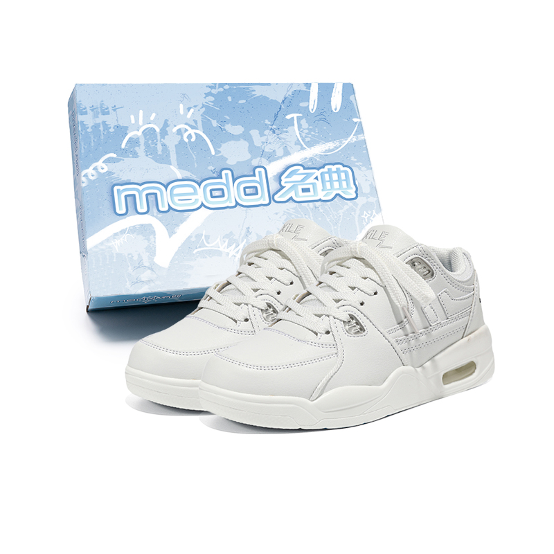 Medd Белые унисекс скейтерские кроссовки на платформе с низким верхом, цвет White Box
Medd Белые унисекс скейтерские кроссовки на платформе с низким верхом, цвет White Box