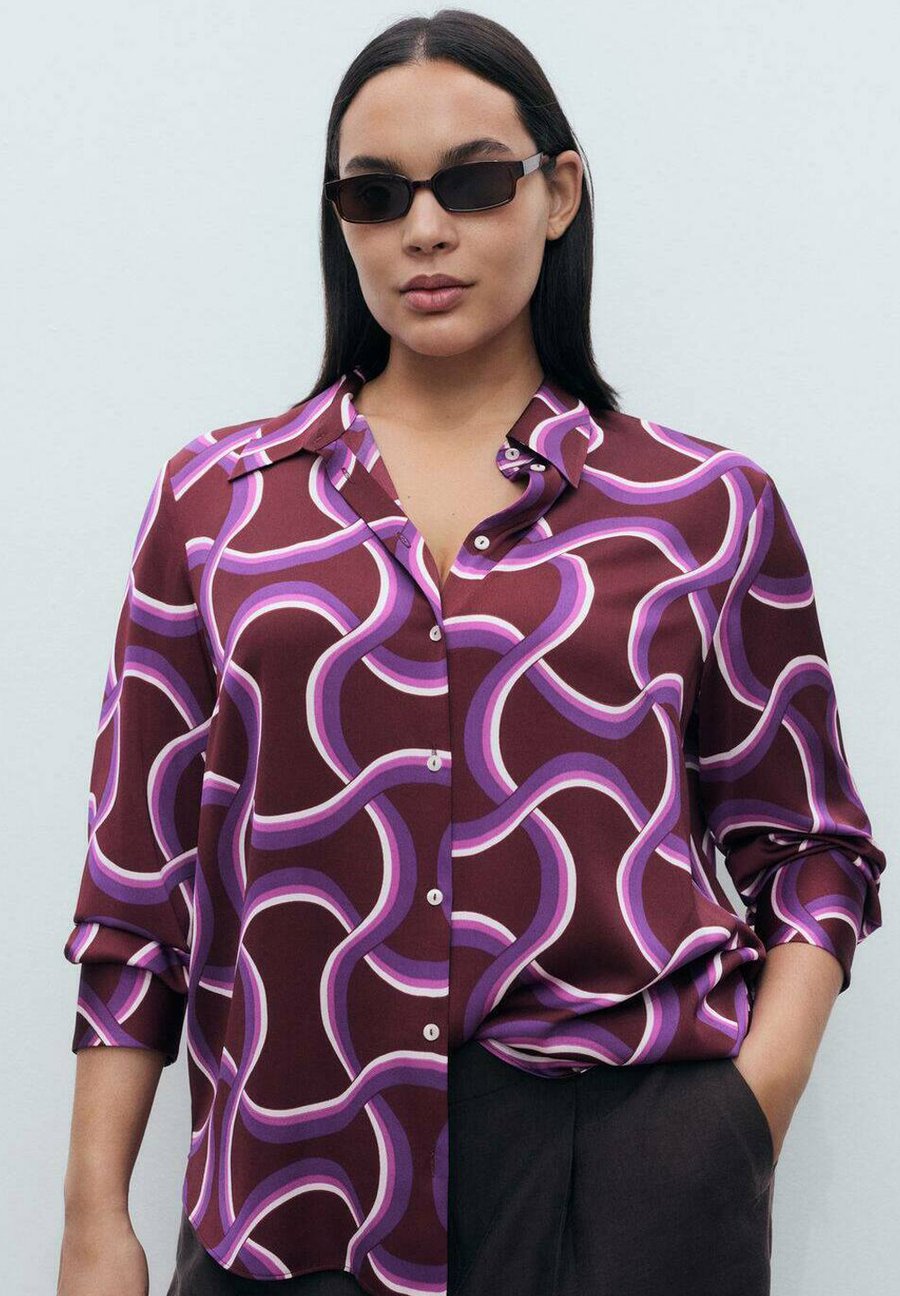 Блуза Mango Button-down blouse, Purple
Блуза Mango Button-down blouse, Purple