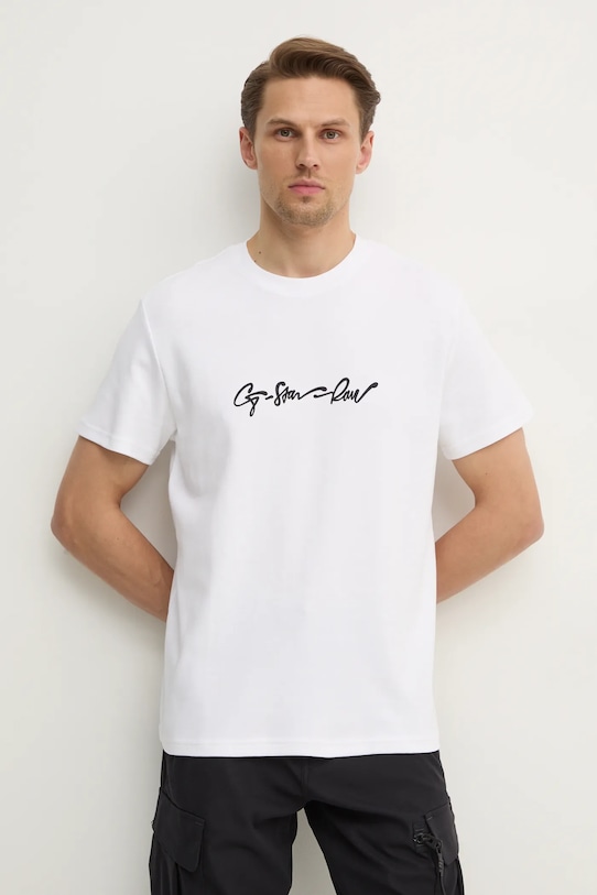 Хлопковая футболка G-Star, белый
Хлопковая футболка G-Star, белый
