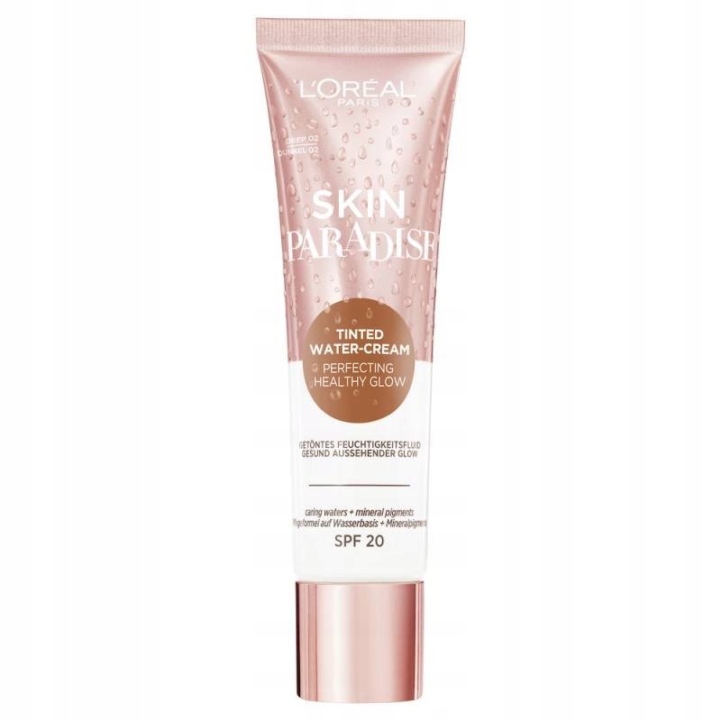 L'Oreal Paris, Skin Paradise Tinted Foundation Face Cream Spf20 Deep 02, 30 мл L'oréal Paris
L'Oreal Paris, Skin Paradise Tinted Foundation Face Cream Spf20 Deep 02, 30 мл L'oréal Paris