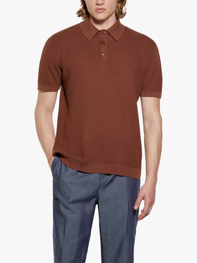 Хлопковая поло с коротким рукавом SISLEY, Brown, Коричневый, Хлопковая поло с коротким рукавом SISLEY, Brown
Хлопковая поло с коротким рукавом SISLEY, Brown, Коричневый, Хлопковая поло с коротким рукавом SISLEY, Brown