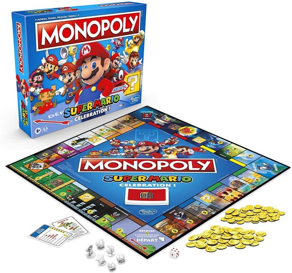 Монополия - праздник Супер Марио на французском языке Monopoly
Монополия - праздник Супер Марио на французском языке Monopoly