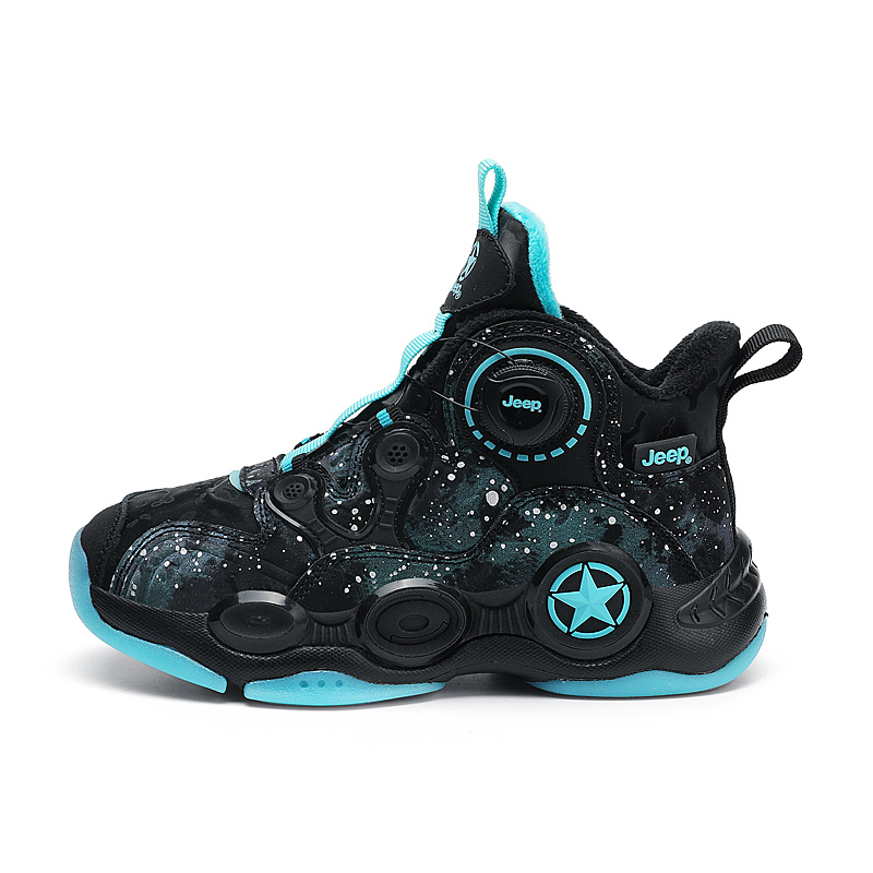 Кроссовки для бега для детей, противоскользящие, с защитой от ударов и истираний, средней высоты Jeep, черный/синий
Кроссовки для бега для детей, противоскользящие, с защитой от ударов и истираний, средней высоты Jeep, черный/синий