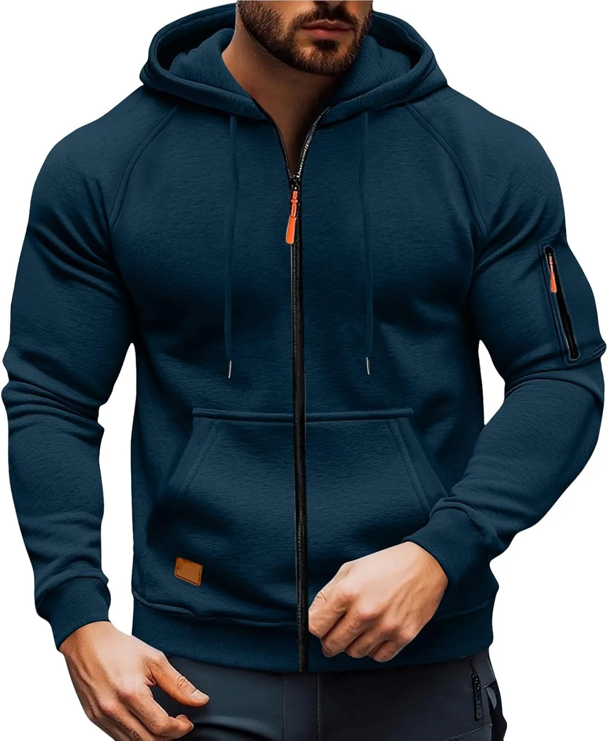 Толстовка с капюшоном Tactical для мужчин, зимняя, с карманами и молнией Zyuoel
Толстовка с капюшоном Tactical для мужчин, зимняя, с карманами и молнией Zyuoel